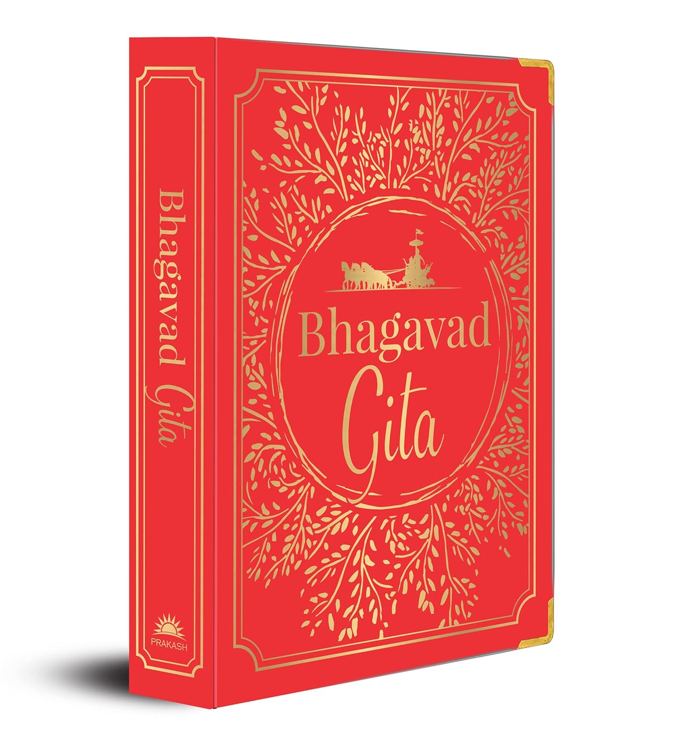 Bhagavad Gita [Deluxe Hardbound Edition] Sacred Text for Self-Realization and Spiritual Enlightenment / Discover Ancient Wisdom / Timeless Religious