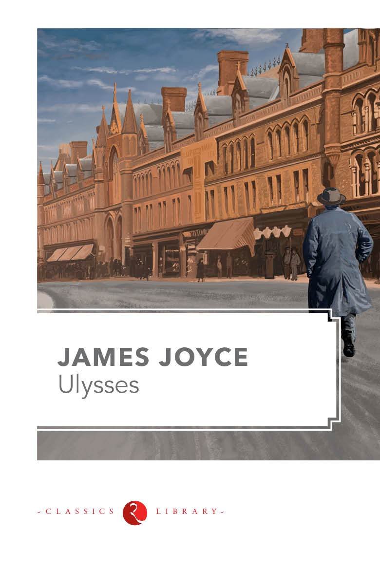 Ulysses by James Joyce - Book Cover