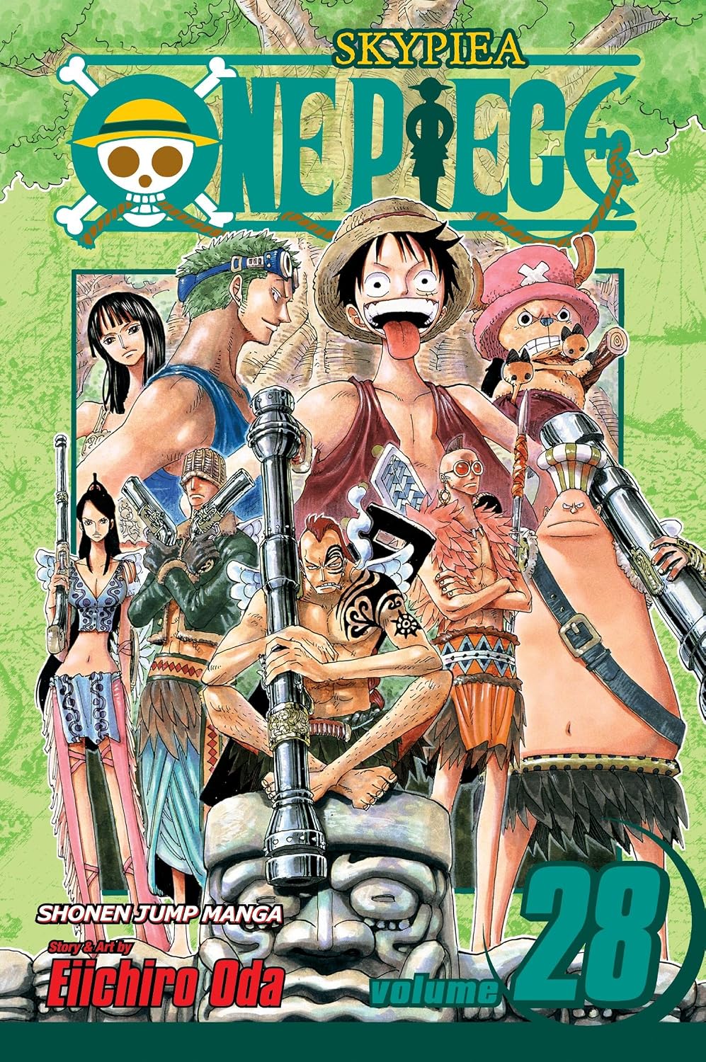 One Piece, Vol. 28 by Eiichiro Oda - Book Cover