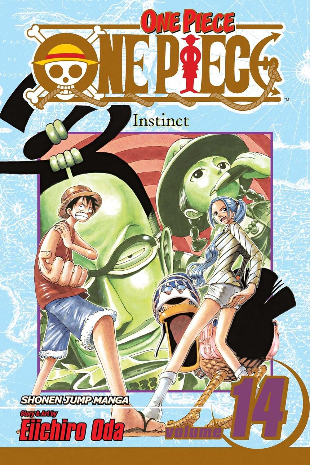One Piece, Vol. 14 by Eiichiro Oda - Book Cover