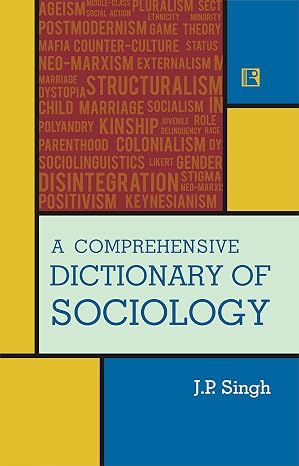 A Comprehensive Dictionary OF Socilogy