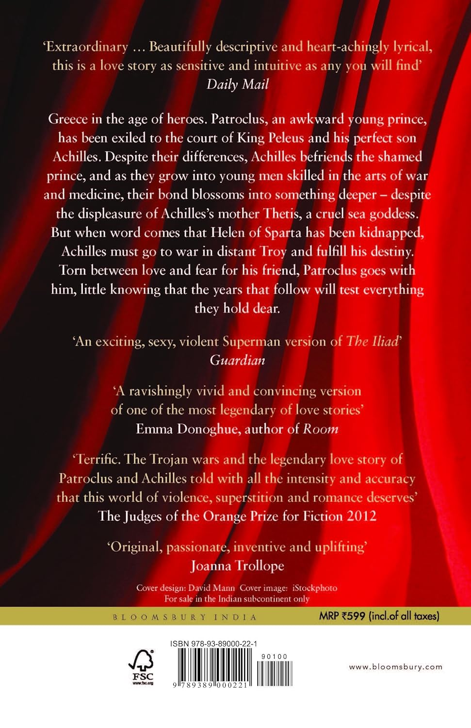 SONG OF ACHILLES by MADELINE. MILLER - Book Image 2